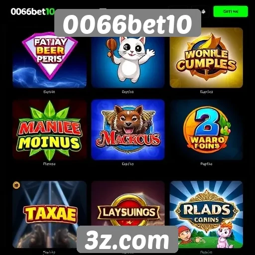 0066bet10 oferece diversas opções de jogos online