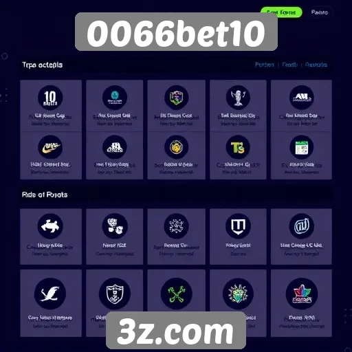 Características da plataforma de apostas do 0066bet10